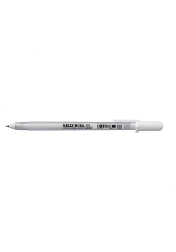 Sakura Gelly Roll Beyaz Jel Mürekkepli Kalem 0.5 mm.