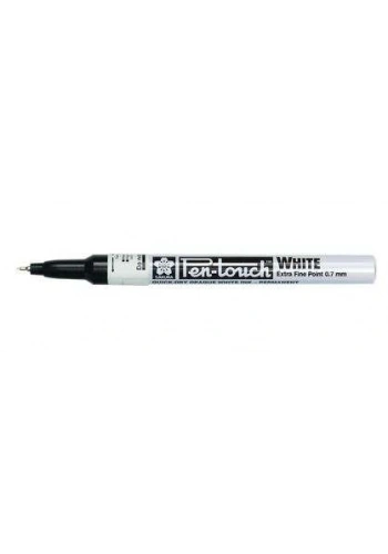 Sakura Pen Touc Extra Fine 0.7 mm Uc Beyaz