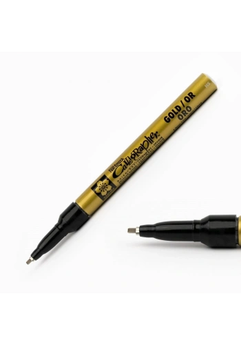 Sakura Pen Touch Kaligrafi Kalemi Fine 1,8mm Altın