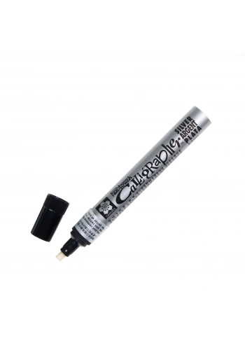 Sakura Pen Touch Kaligrafi Kalemi Medium 5,0mm Gümüş