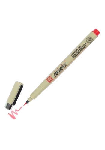 Sakura Pigma Brush 19 Kırmızı Red
