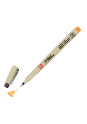 Sakura Pigma Brush 5 Turuncu Orange