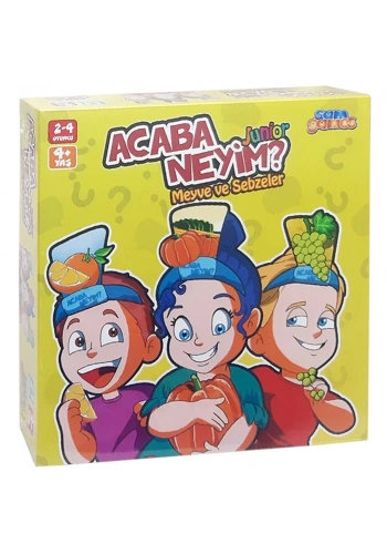 Samatlı Oyuncak Acaba Neyim Junior Meyve Ve Sebzeler 72606