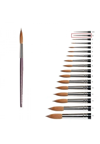 SAMUR 00 No SULU BOYA FIRÇASI