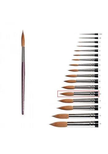 SAMUR 10 No SULU BOYA FIRÇASI