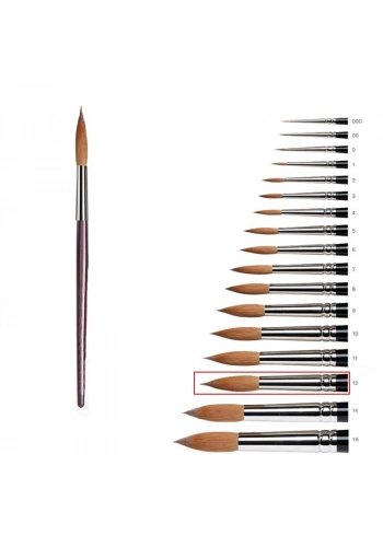 SAMUR 12 No SULU BOYA FIRÇASI