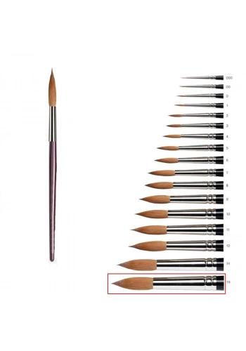 SAMUR 16 No SULU BOYA FIRÇASI