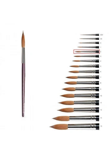 SAMUR 2 No SULU BOYA FIRÇASI