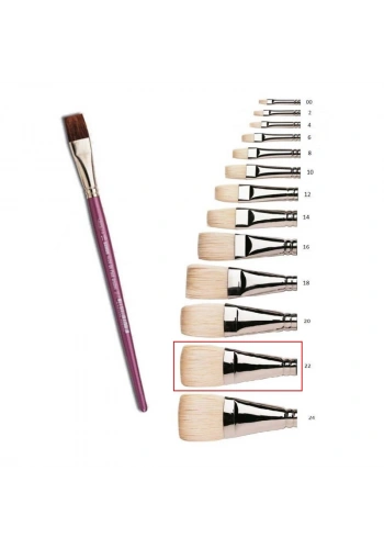 SAMUR 22 No YAĞLI BOYA FIRÇASI