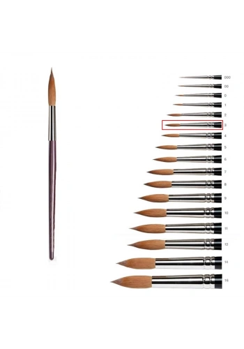 SAMUR 3 No SULU BOYA FIRÇASI