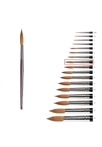 SAMUR 5 No SULU BOYA FIRÇASI