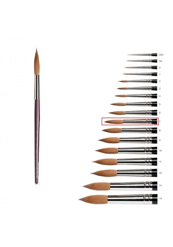 SAMUR 7 No SULU BOYA FIRÇASI