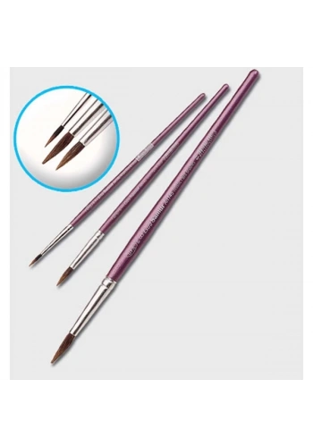 Samur Fırça Sulu Boya Extra Kalem Midilli Kıl 04