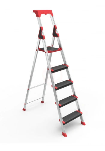 Saraylı Alüminyum Profesyonel Merdiven 5 Basamaklı