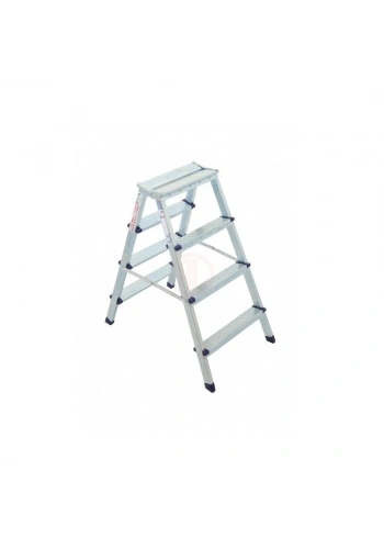 Saraylı Metal Çift Çıkışlı Merdiven 4+4 Basamaklı