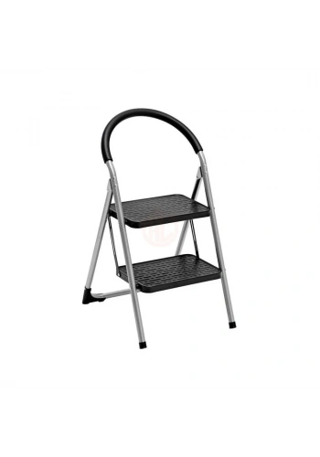 Saraylı Pratik Lüks Mega Metal Merdiven 2 Basamaklı