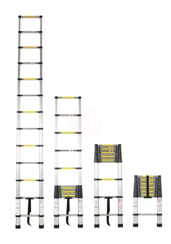 Saraylı Teleskopik Merdiven 13 Basamak 380 Cm