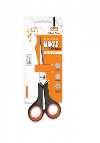 SARFF EASY GRİP OFİS MAKASI 17cm (15322150)