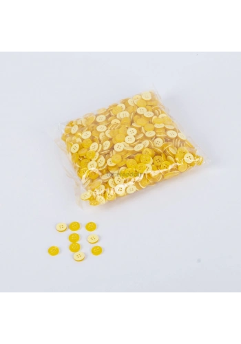 Sarı Gömlek Düğmesi 100 Adet