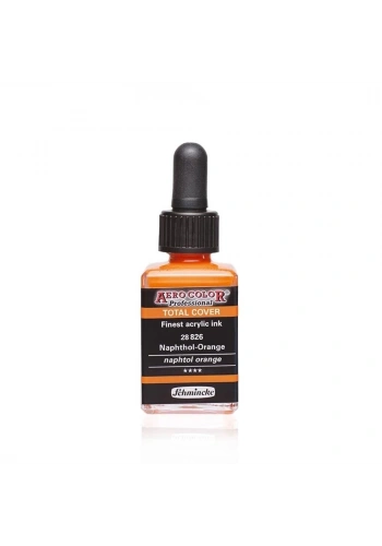 Schmincke Aero Color Akrilik Mürekkep 28 ml. 826 Naphtol Orange