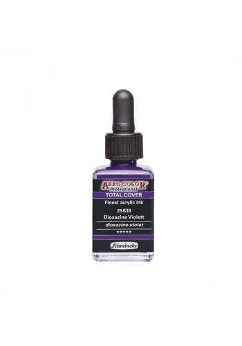 Schmincke Aero Color Akrilik Mürekkep 28 ml. 838 Dioxazine Violet