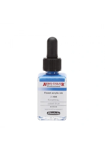 Schmincke Aero Color Akrilik Mürekkep 28 ml. 404 Cobalt Blue