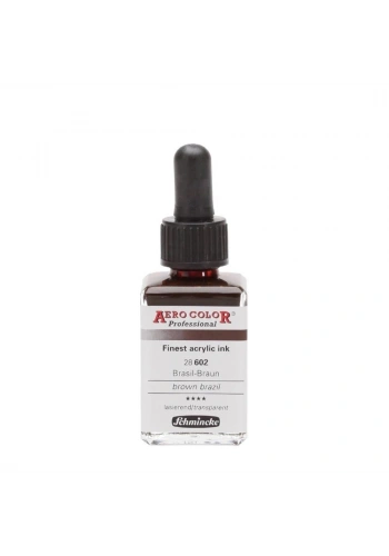 Schmincke Aero Color Akrilik Mürekkep 28 ml. 602 BroBrazil