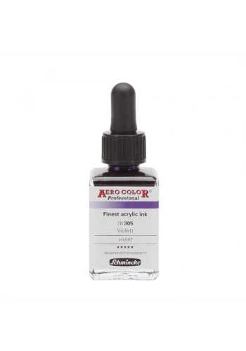 Schmincke Aero Color Akrilik Mürekkep 28 ml. 305 Violet