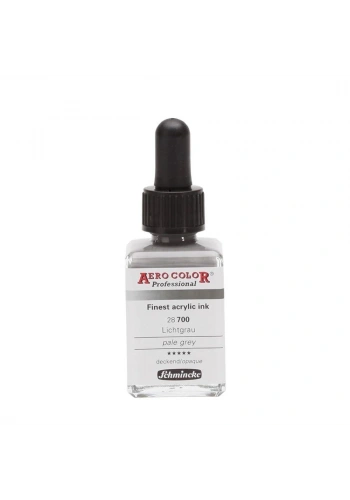 Schmincke Aero Color Akrilik Mürekkep 28 ml. 700 Pale Grey