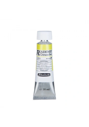 Schmincke Akademie Guaj Boya 20 ml. 200 Lemon Yellow