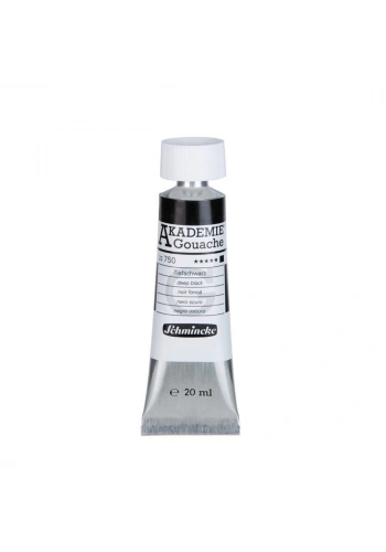 Schmincke Akademie Guaj Boya 20 ml. 750 Deep Black