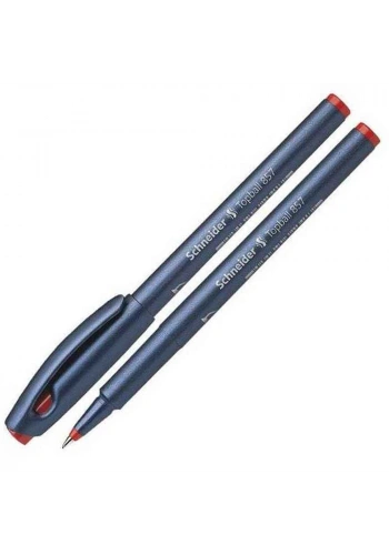 Schneider Roller Kalem Topball Bilye Uç 0.6 MM Kırmızı 857