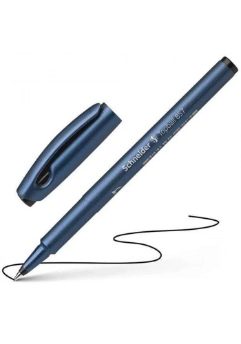 Schneider Roller Kalem Topball Bilye Uç 0.6 MM Siyah 857