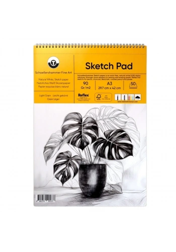 Schoellershammer Çizim Defteri 90gr A3 50yp