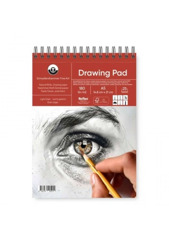 Schoellershammer Heavy Weight Drawing Pad Eskiz Defteri 180 gr. A5 20 yaprak