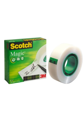 Scotch Magic Görünmez Bant Yeşil 19mm x 33m
