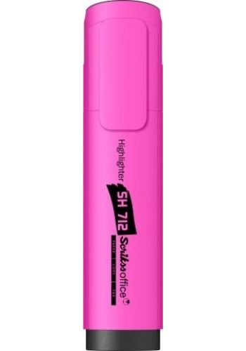 Scriks Sh712 Fosforlu Kalem Pembe