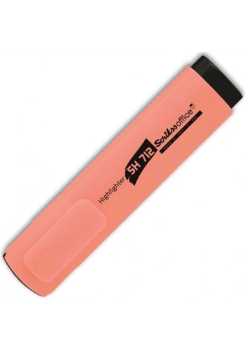 Scrikss Office Highlighter Fosforlu İşaretleme Kalemi PASTEL TURUNCU