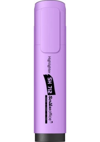 SCRIKSS SH712 FOSFORLU KALEM PASTEL LİLA