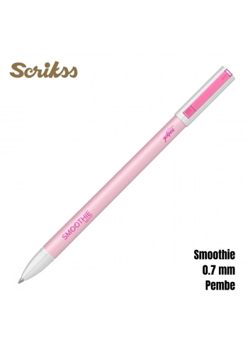 Scrikss Smoothie Jel Kalem 0.7mm Pembe