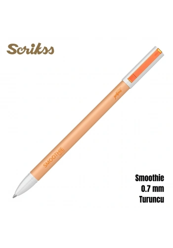 Scrikss Smoothie Jel Kalem 0.7mm Turuncu