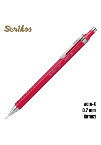 Scrikss Versatil Kalem Aero-X 0.7mm Kırmızı