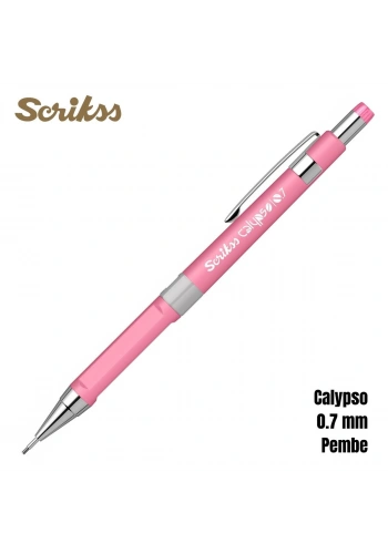 Scrikss Versatil Kalem Calypso 0.7mm Pembe