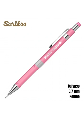 Scrikss Versatil Kalem Calypso 0.7mm Pembe
