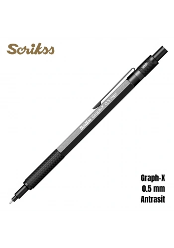 Scrikss Versatil Kalem Graph-X 0.5mm Antrasit