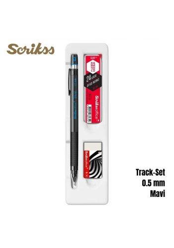 Scrikss Versatil Kalem Track 0.5mm 3lü Set Mavi