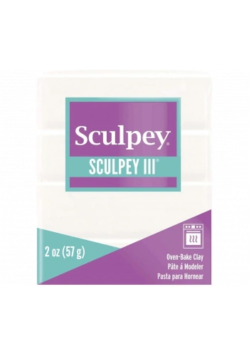Sculpey III Polimer Kil 001 White (Beyaz)