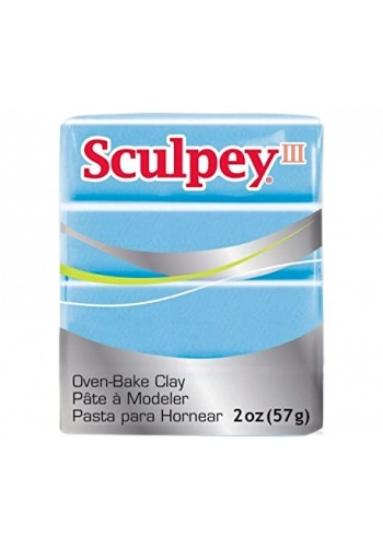 Sculpey III Polimer Kil 1103 Light Blue Pearl (Açık Mavi İnci)