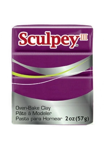 Sculpey III Polimer Kil 1112 Fuschia Pearl (Simli Fuşya)