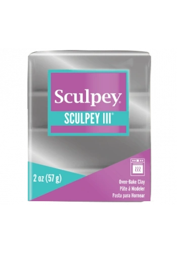 Sculpey III Polimer Kil 1130 Silver (Gümüş)